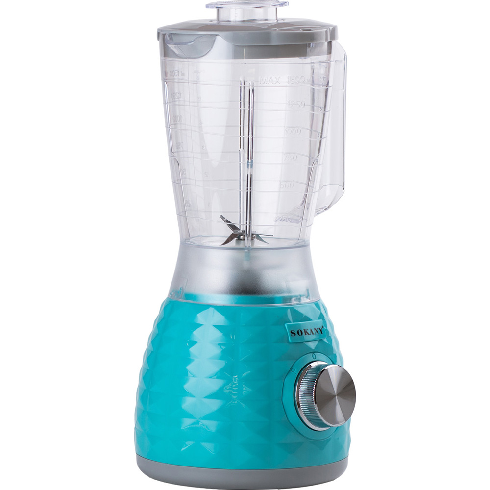 Блендер SOKANY SK-03030 бірюзовий Количество скоростей 2