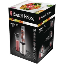 Блендер RUSSELL HOBBS MIX & GO STEEL 23470-56