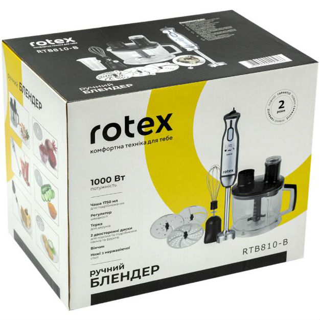 В Україні Блендер ROTEX RTB810-B