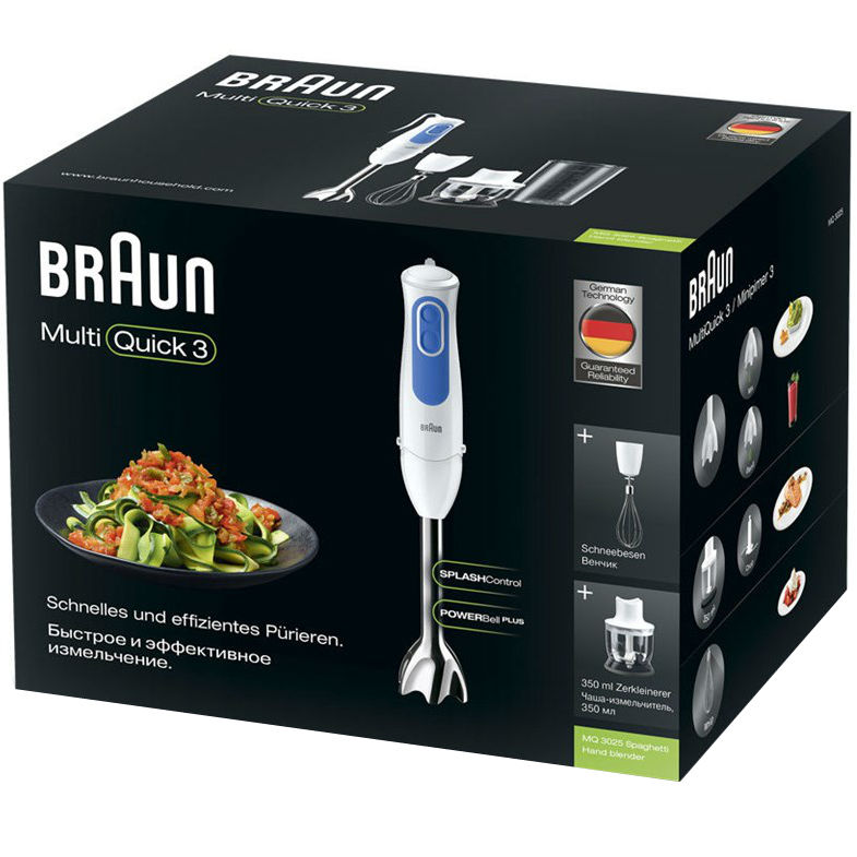 Зображення Блендер BRAUN MQ3025WH Spaghetti