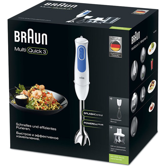 Фото 18 Блендер BRAUN MQ 3035 WH SAUCE