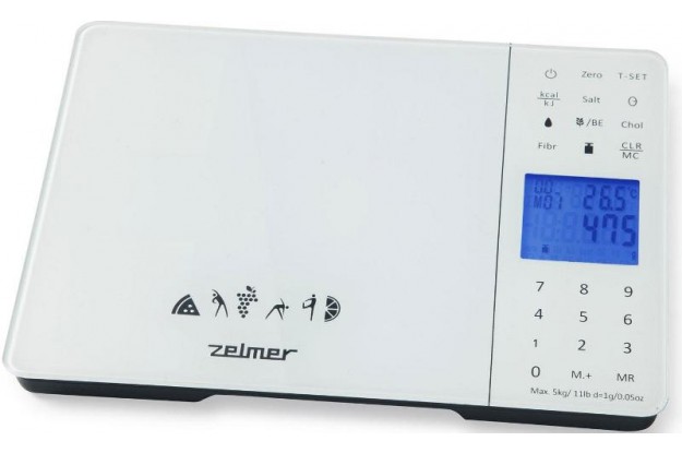 Ваги кухонні ZELMER KS1700 (white)