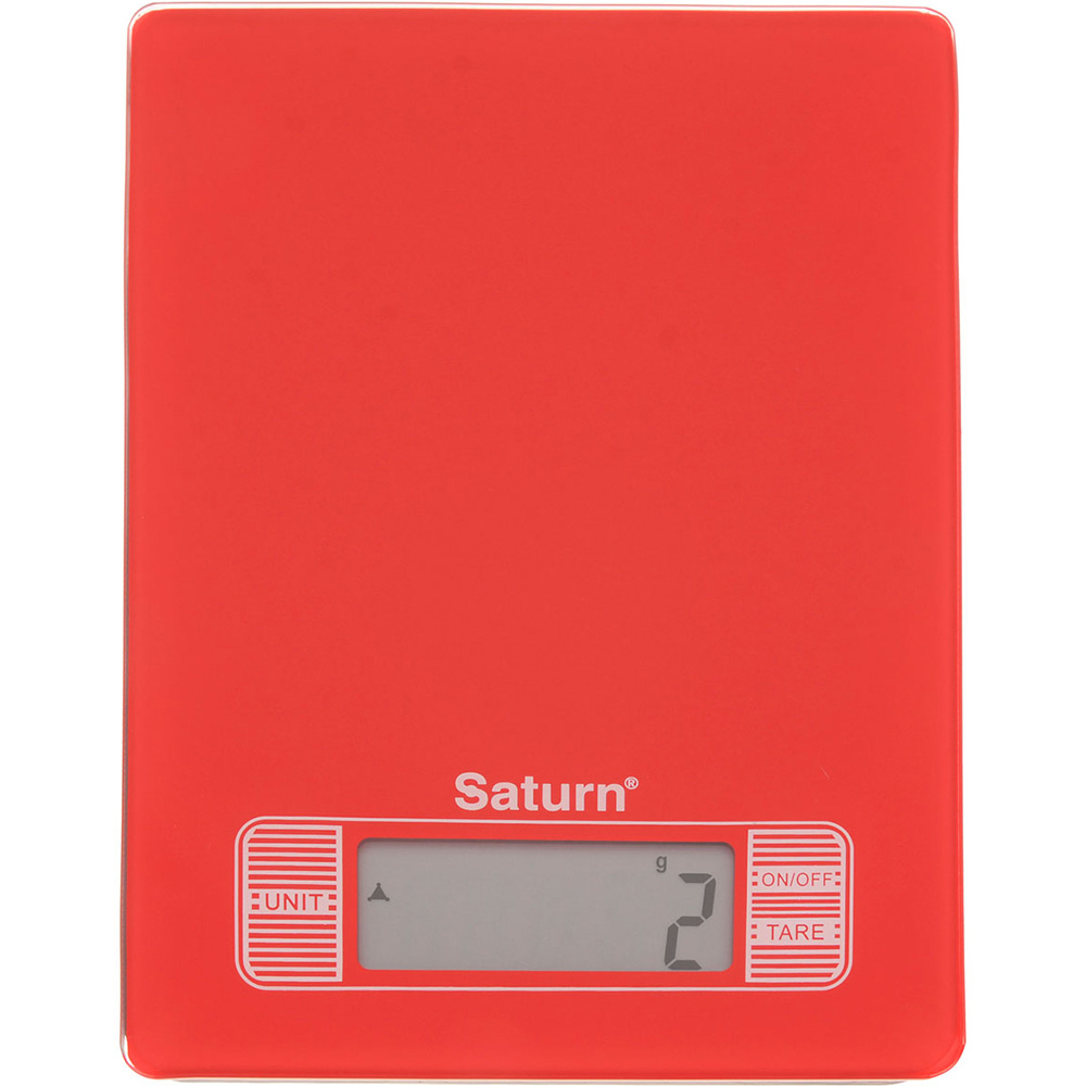 Весы кухонные SATURN ST-KS7235 Red