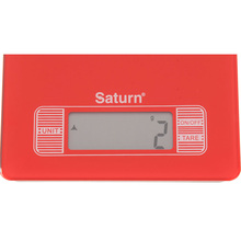 Весы кухонные SATURN ST-KS7235 Red