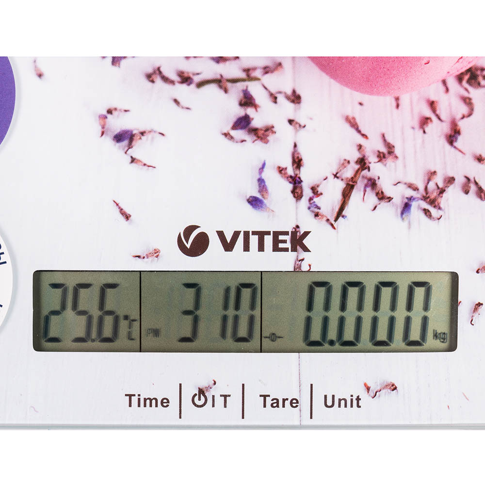 Ваги кухонні VITEK VT-8009 Матеріал платформи пластик