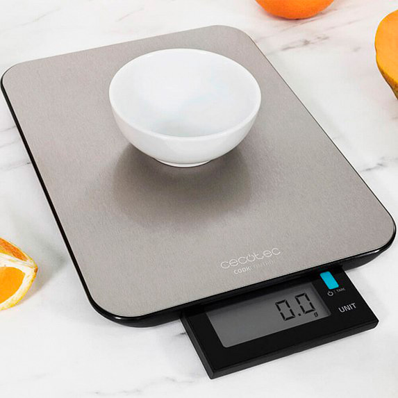 Весы кухонные CECOTEC CookControl 9000 WaterProof Материал платформы металл