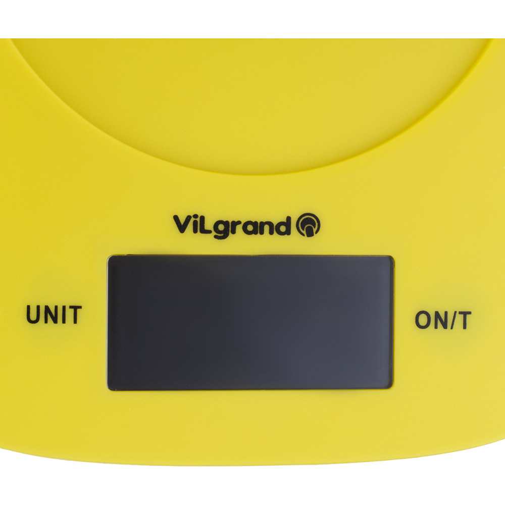 Ваги кухонні VILGRAND VKS-517 Yellow Тип електронні