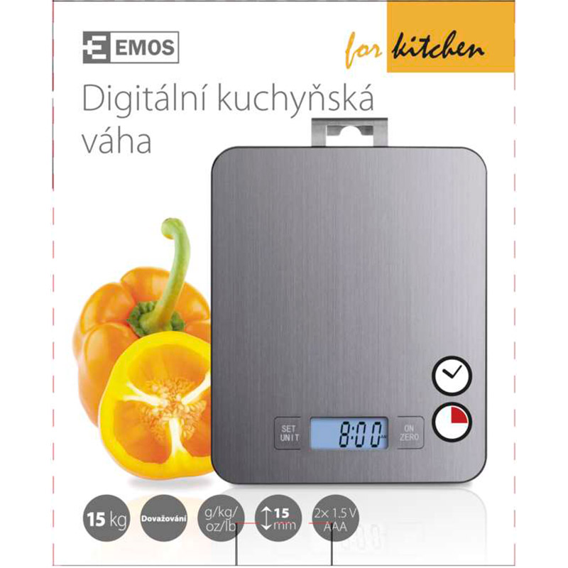 В інтернет магазині Ваги кухонні EMOS EV023 Silver