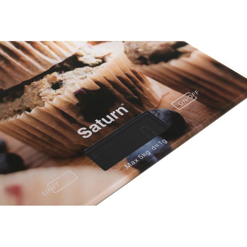 Весы кухонные SATURN ST-KS7831 Максимально допустимый вес  5