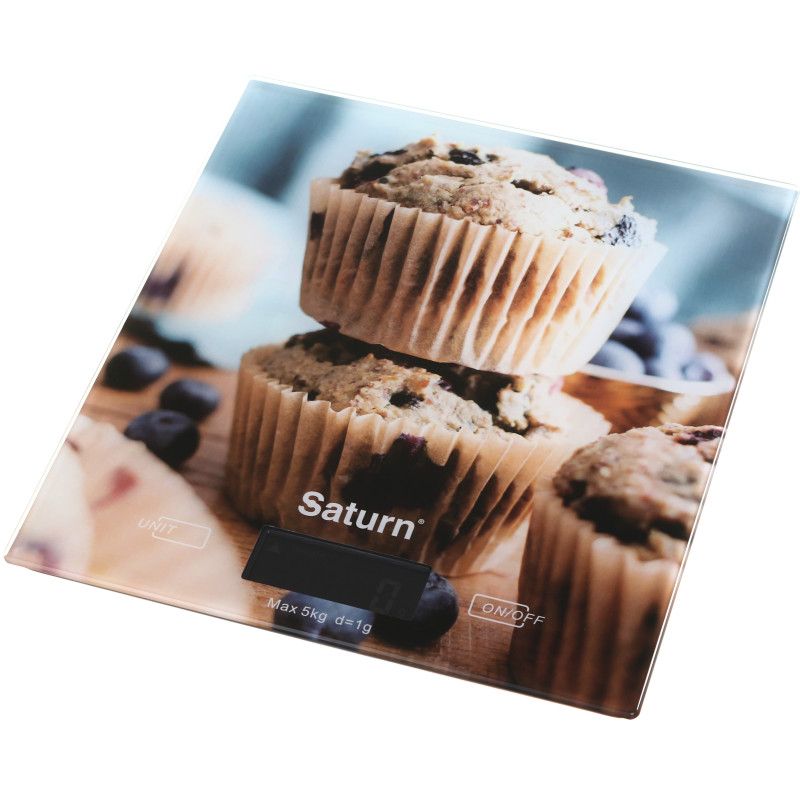 Весы кухонные SATURN ST-KS7831 Материал платформы стекло