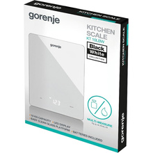 Ваги кухонні GORENJE KT10LBW (KS1507L)