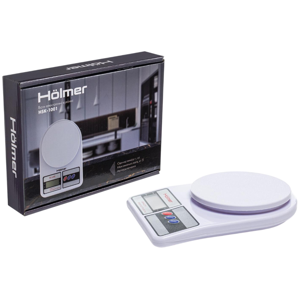 Фото Весы кухонные HOLMER HSK-1001