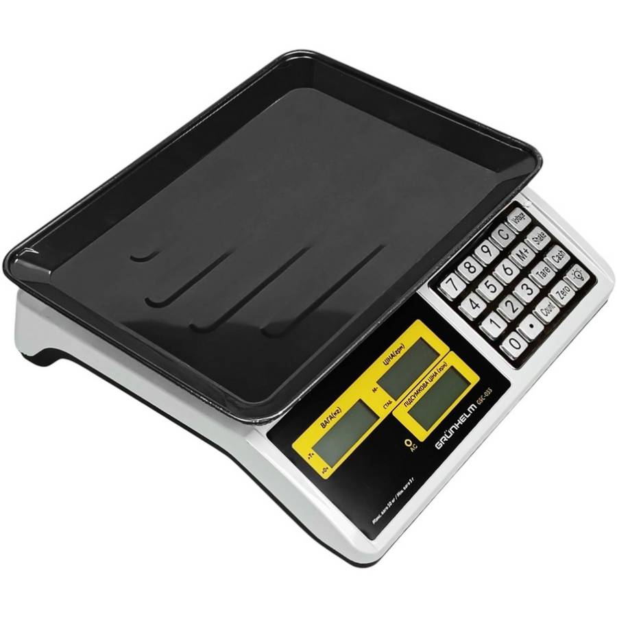 Ваги GRUNHELM GSC-056 Матеріал платформи нержавіюча сталь