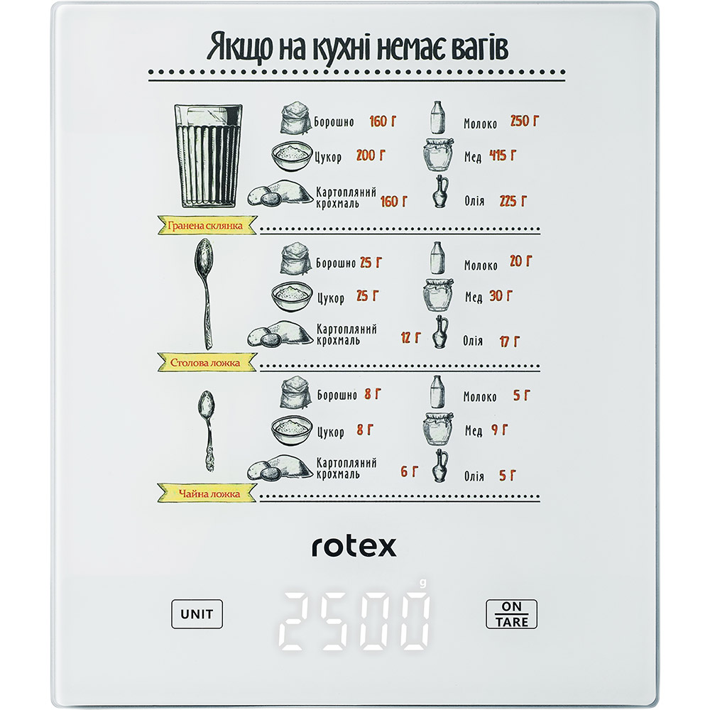Весы кухонные ROTEX RSK15-W Весы кухонные ROTEX RSK15-W