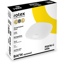Ваги кухонні ROTEX RSK16-C Milk