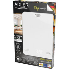 Весы кухонные ADLER AD 3177 White (AD3177W)