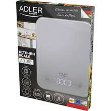 Весы кухонные ADLER AD 3181 Grey (AD3181G)