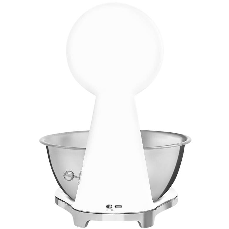 Весы кухонные SMEG KSF01WHWW White Материал чаши нержавеющая сталь
