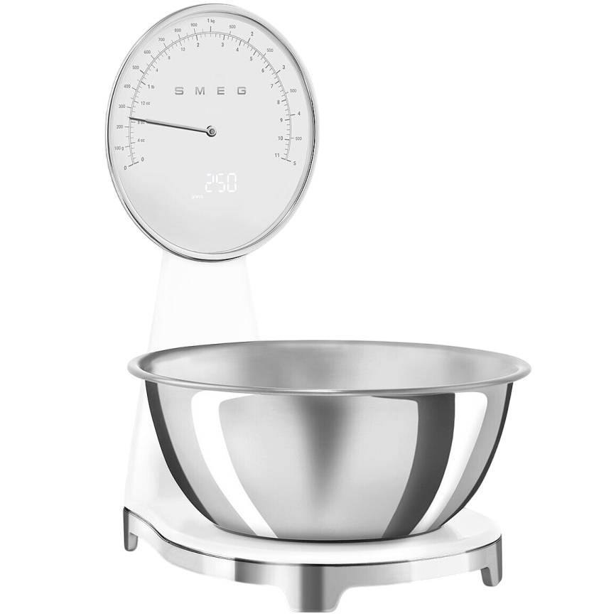 Фото Весы кухонные SMEG KSF01WHWW White