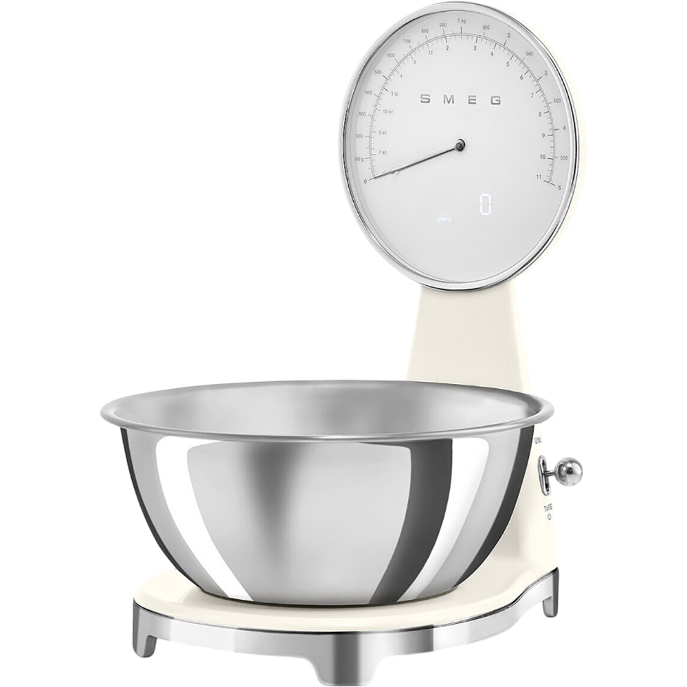 Весы кухонные SMEG KSF01CRWW Максимально допустимый вес  5