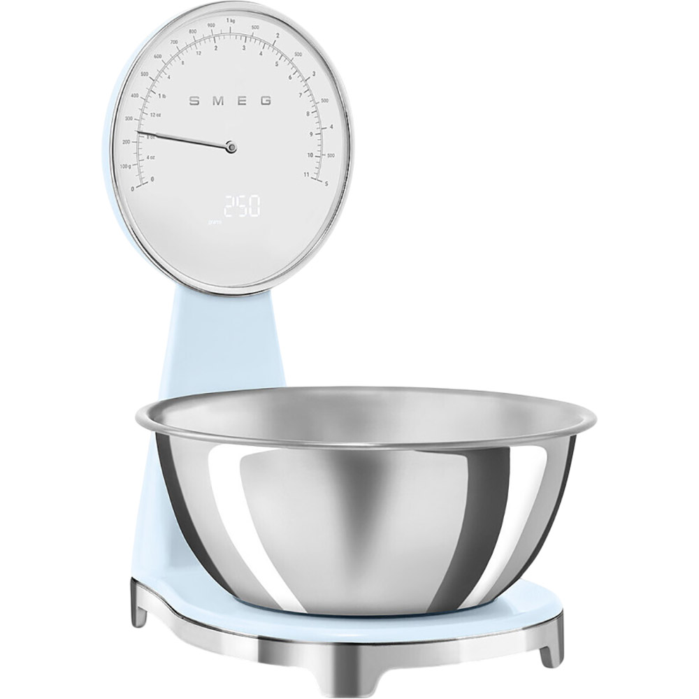 Весы кухонные SMEG KSF01PBWW Материал платформы пластик