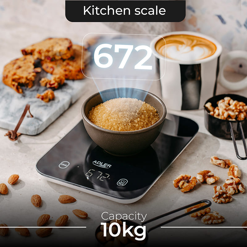 Фото Весы кухонные ADLER AD 3181 Black