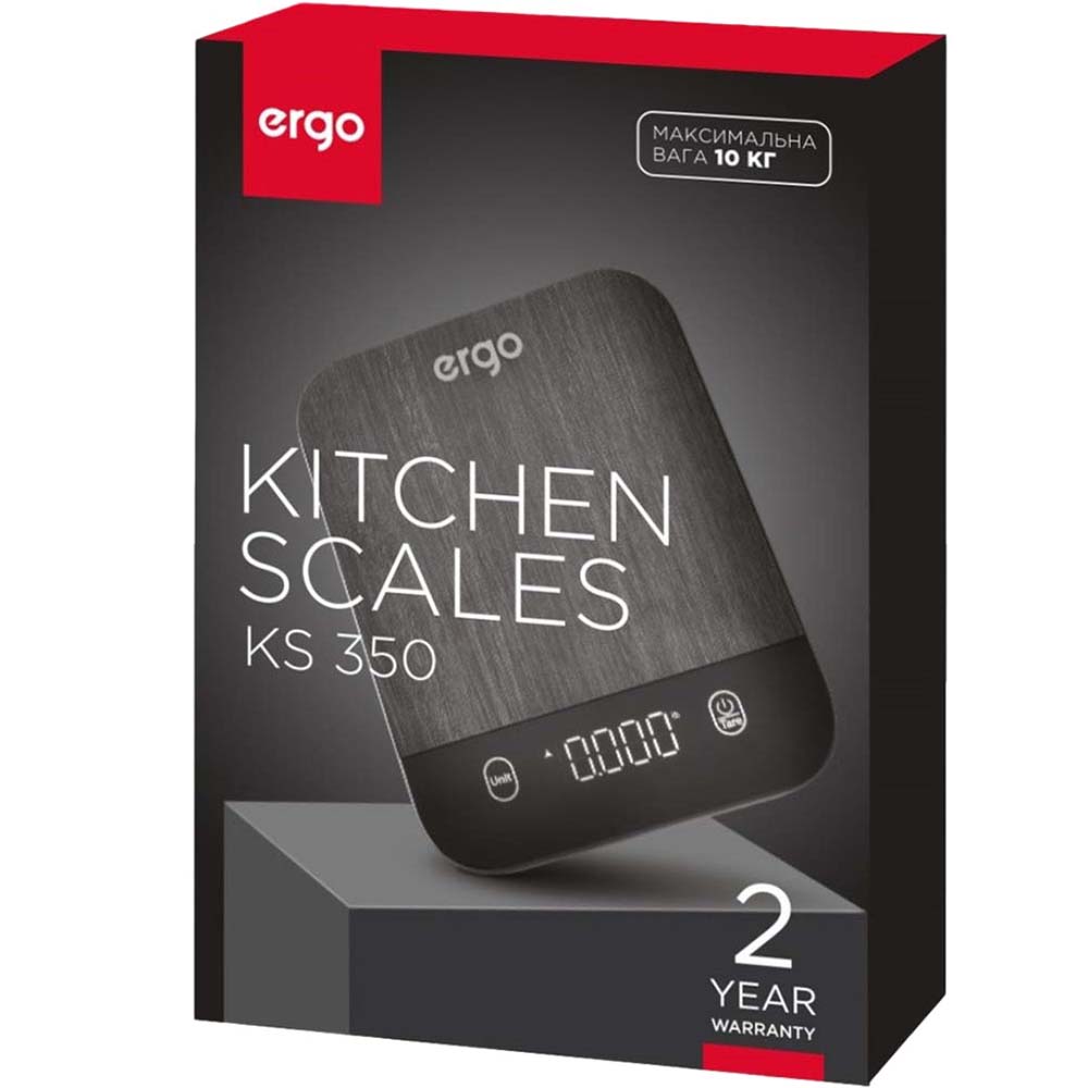 Внешний вид Весы кухонные ERGO KS 350