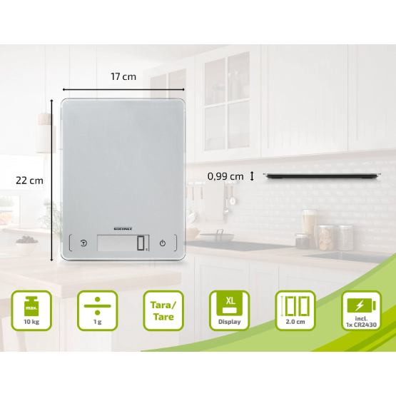 В Україні Ваги кухонні SOEHNLE PAGE COMPACT 300 slim Gray (61504)