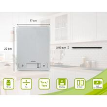 Ваги кухонні SOEHNLE PAGE COMPACT 300 slim Gray (61504)