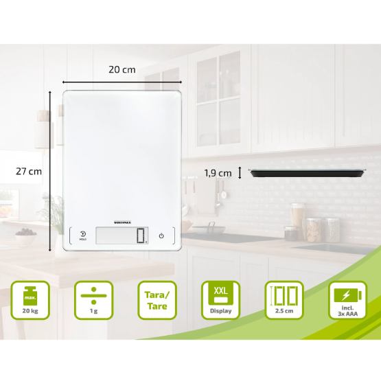 Внешний вид Весы кухонные SOEHNLE Page Profi 300 White (61507)