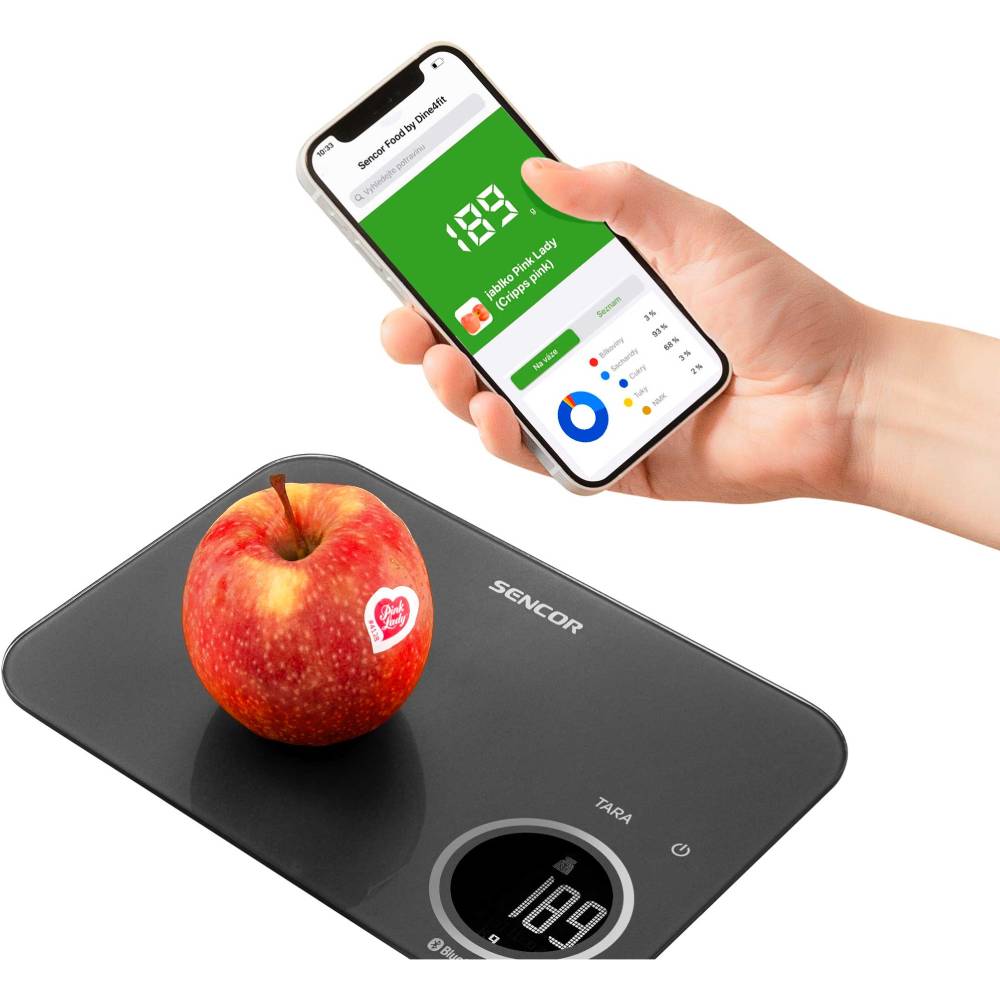 Внешний вид Весы кухонные SENCOR SKS7178BK