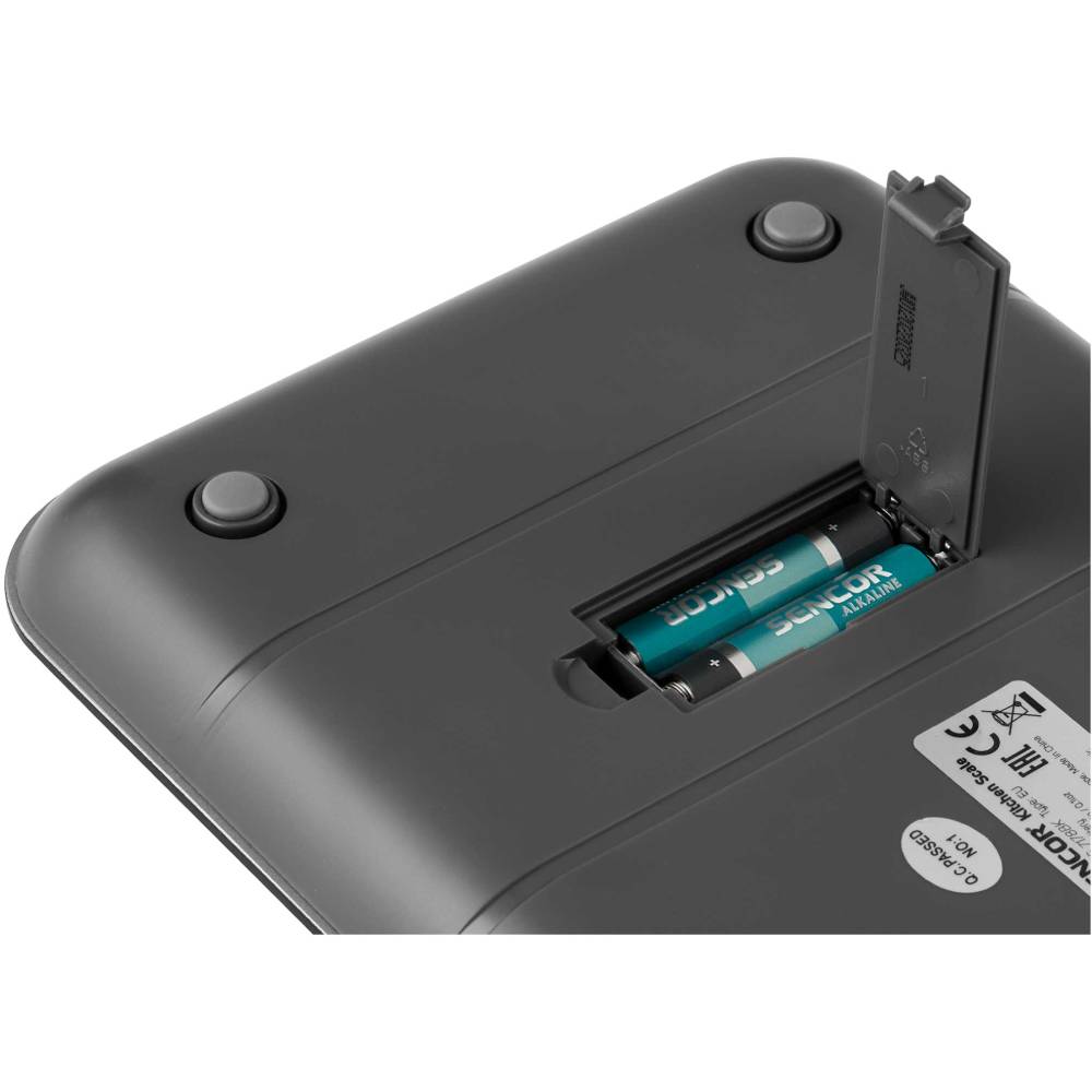 Весы кухонные SENCOR SKS7178BK Цена деления 1