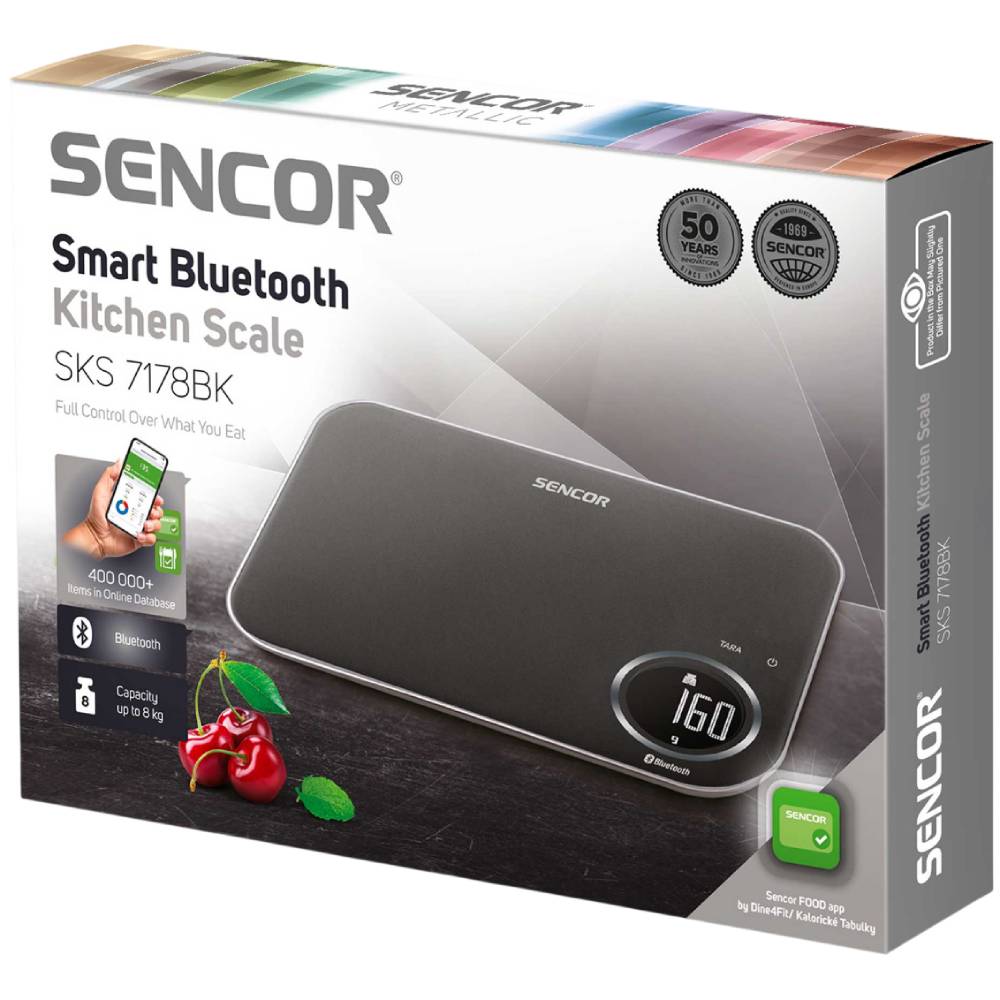 Фото Весы кухонные SENCOR SKS7178BK