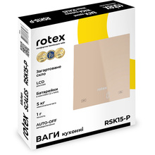 Весы кухонные ROTEX RSK15-P