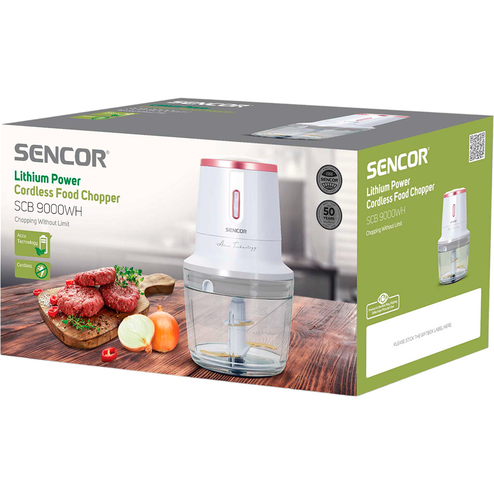 В Украине Измельчитель SENCOR SCB9000WH Accu technology 200 Вт White