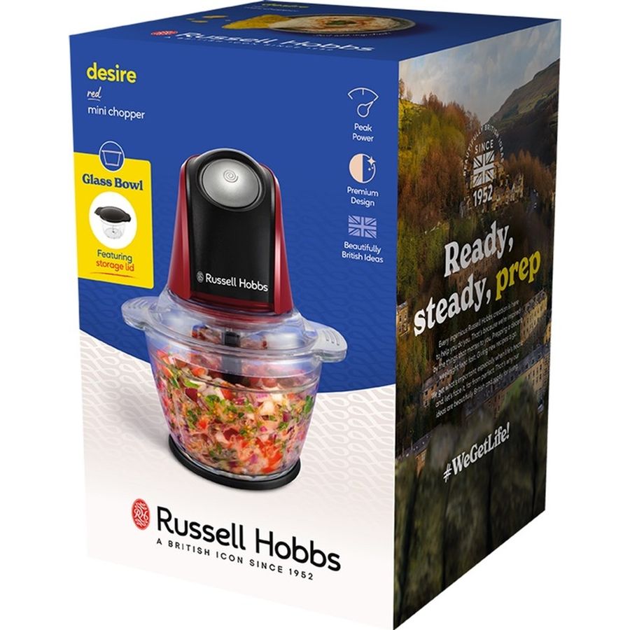 Замовити Подрібнювач RUSSELL HOBBS 27130-56 Desire Mini Chopper (25196026001)