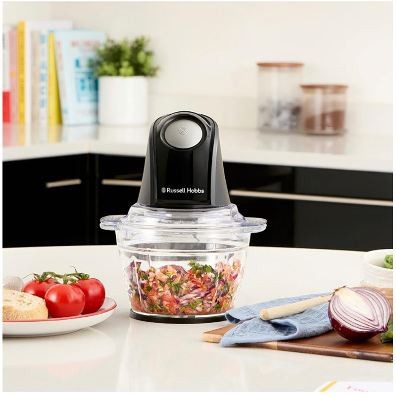 Замовити Подрібнювач RUSSELL HOBBS 27131-56 Matte Charcoal Mini Chopper (25191026001)