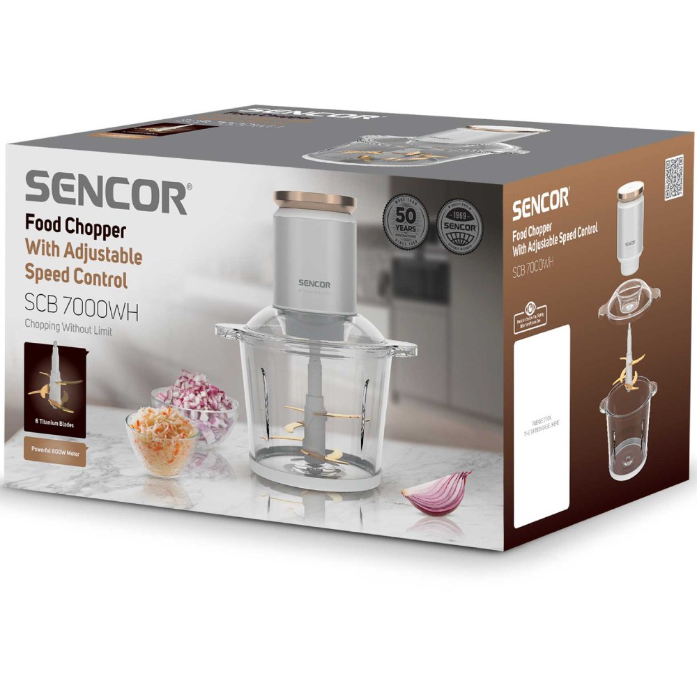 В інтернет магазині Подрібнювач SENCOR SCB7000WH