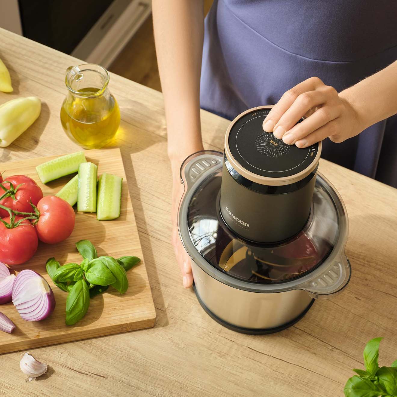 Фото Подрібнювач SENCOR SCB8000BK