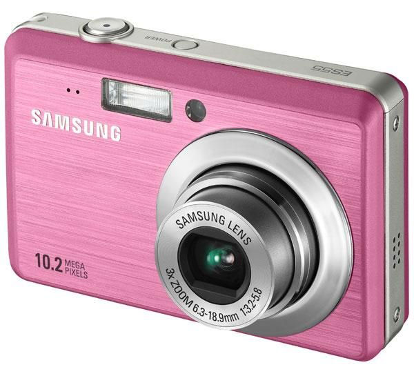 Цифровой фотоаппарат SAMSUNG ES55 Pink