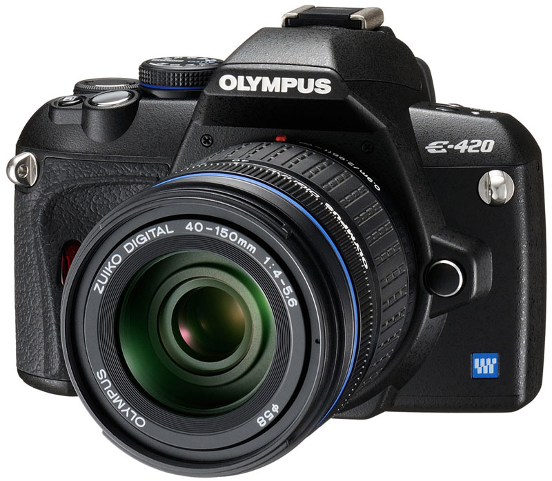 Цифровой фотоаппарат OLYMPUS E-420 Power DZ Kit + плед и сумка