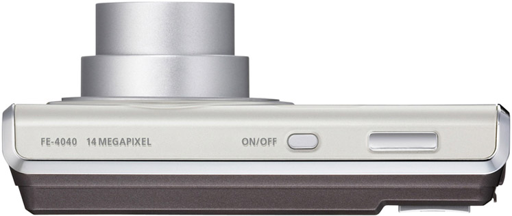 Цифровий фотоапарат OLYMPUS FE-4040 Pure White Кіл-ть ефективних мегапікслів 14