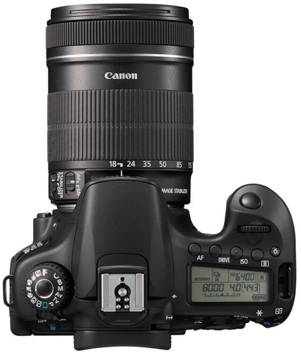 Дзеркальний фотоапарат CANON EOS 60D 18-135 EFS IS Kit, ОФІЦІЙНА ГАРАНТІЯ Тип матриці CMOS (КМОП)