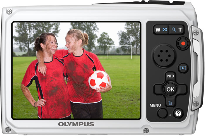 Цифровая камера OLYMPUS TG-310 White Тип компактный