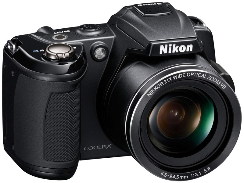 Цифровая камера NIKON Coolpix L120 Black Тип компактный