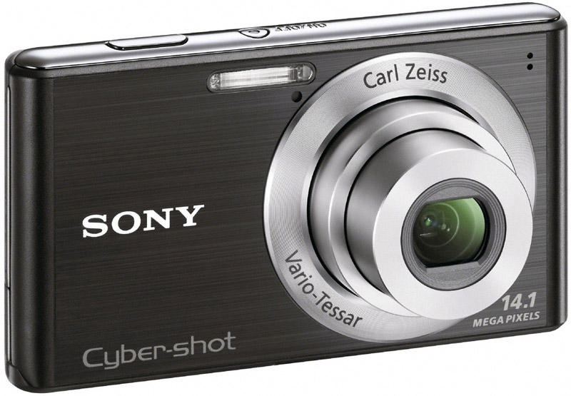 Цифровая камера SONY Cybershot DSC-W530 Black Кол-во эффективных мегапикселей 14.1