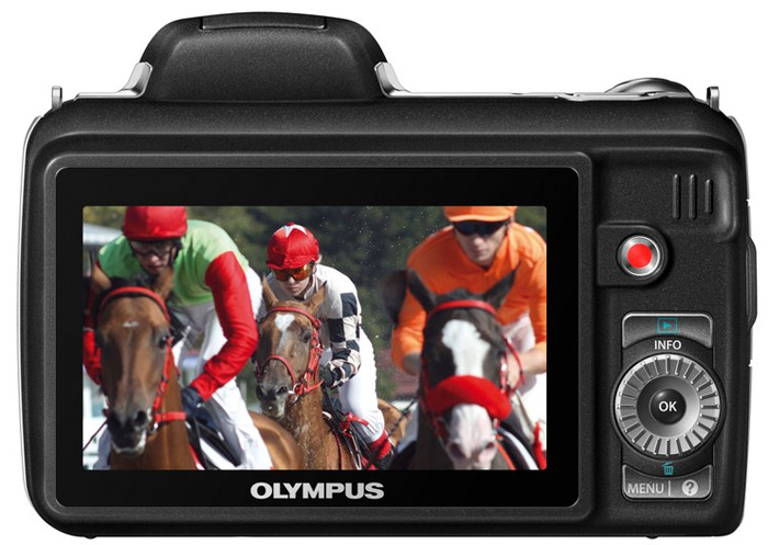 Цифровой фотоаппарат  OLYMPUS SP-810UZ Black Кол-во эффективных мегапикселей 14