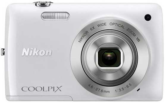 Фотоапарат NIKON Coolpix S4300 White (VMA944E1)