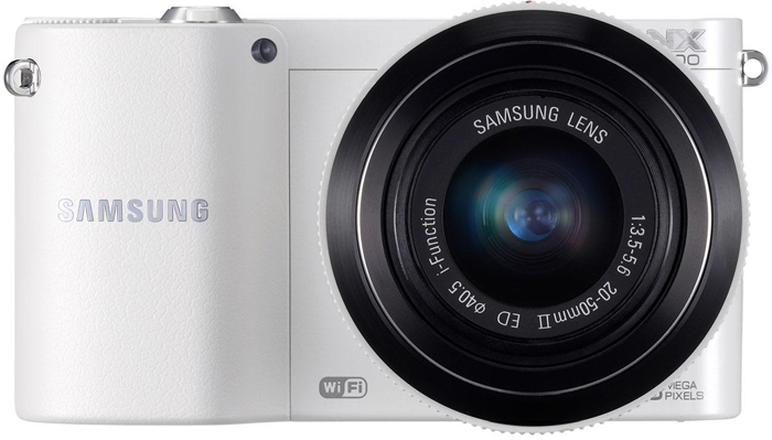 Системная фотокамера SAMSUNG NX-1000 KIT 20-50 mm White