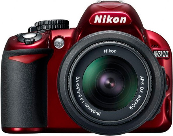 Фотоапарат NIKON D3100 Kit 18-55 VR Red (VBA281K001)